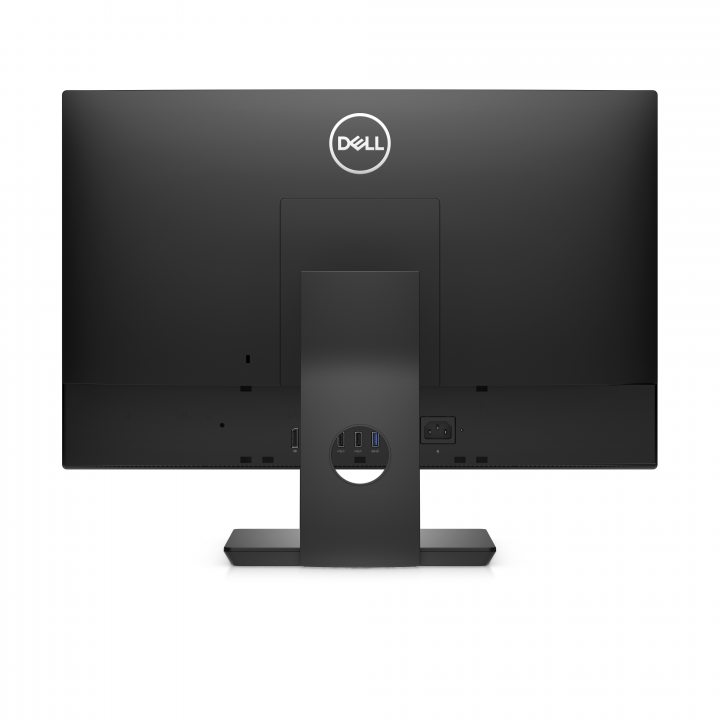 Komputer AiO Dell OptiPlex 5480 czarny - widok z tyłu