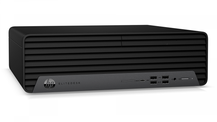 EliteDesk 800 G8 SFF - widok frontu lewej strony