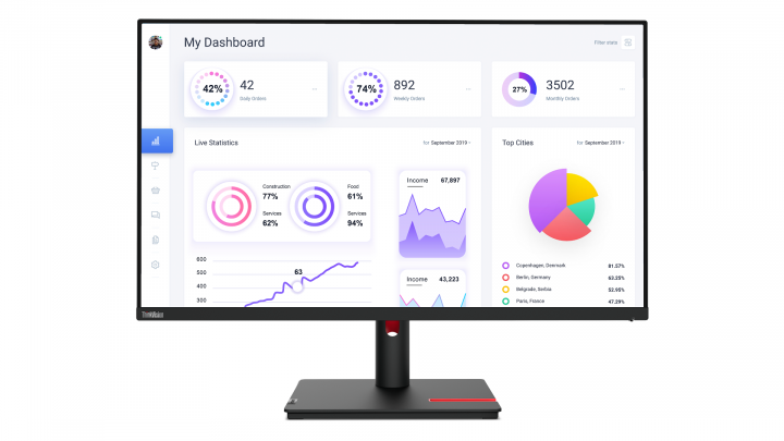 Monitor Lenovo ThinkVision T32p-30 63D2GAT1EU