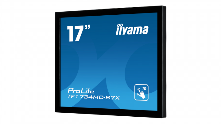 Monitor IIYAMA ProLite TF1734MC-B7X - widok frontu prawej strony