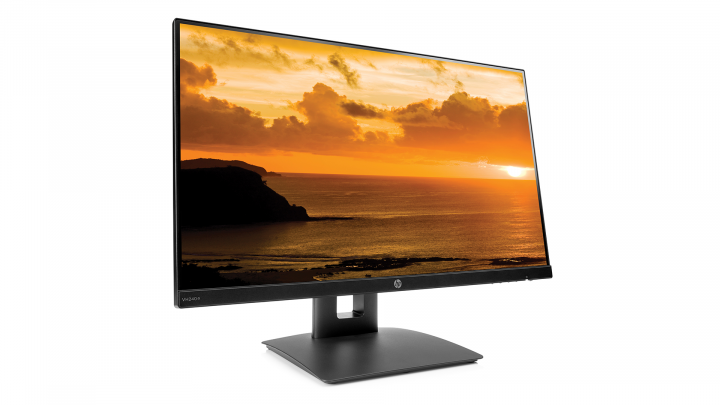 Monitor HP VH240a 1KL30AA - widok frontu lewej strony