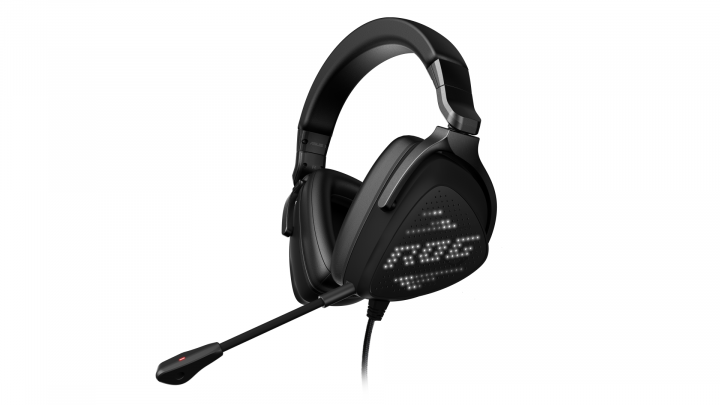 Zestaw słuchawkowy przewodowy Asus ROG Delta S Animate 90YH037M-B2UA00 czarny