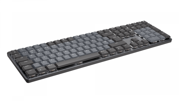 Klawiatura bezprzewodowa Logitech MX Mechanical Tactile Quiet grafitowa 920-010756