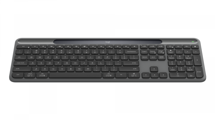 Klawiatura bezprzewodowa Logitech Signature Slim Solar+ K980s for Business grafitowa 920-013764