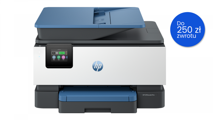 Urządzenie wielofunkcyjne atramentowe HP OfficeJet Pro 9125e - Cashback