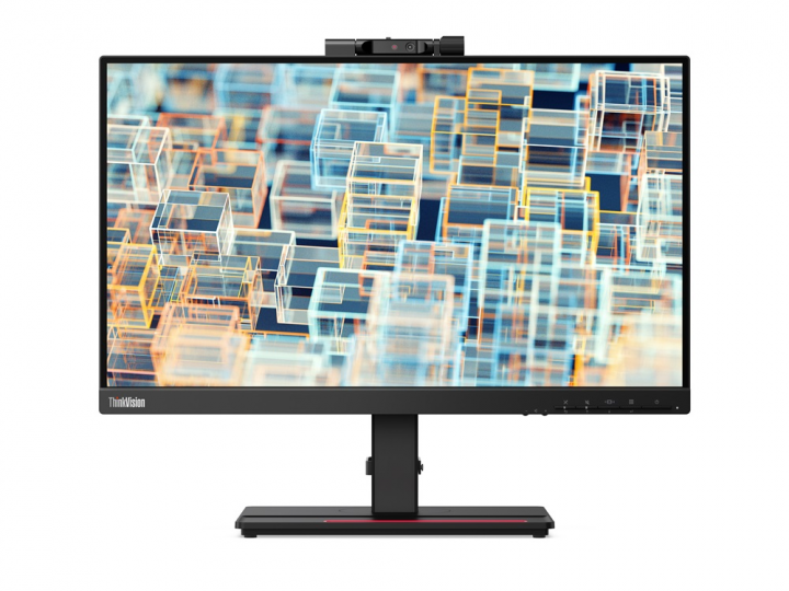 Monitor Lenovo ThinkVision T22v czarny - widok frontu
