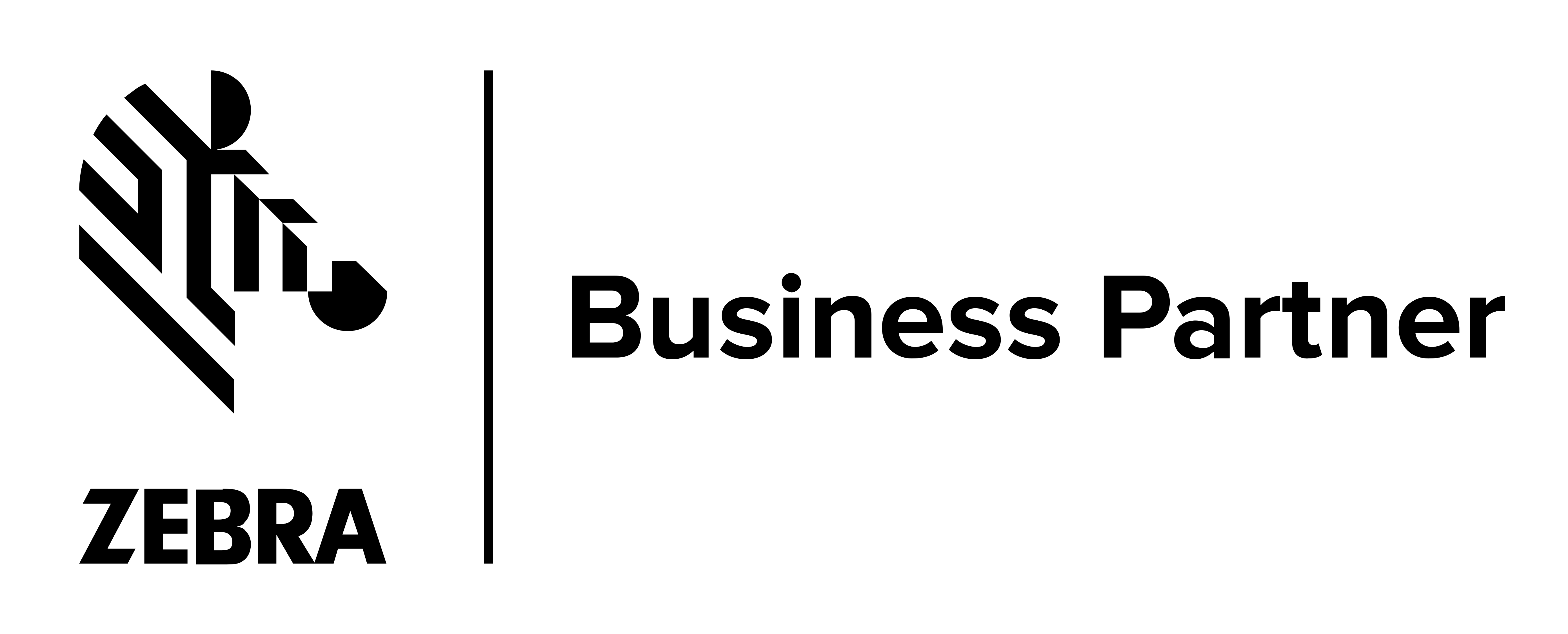 Logotyp Partnerski Zebra Czarny v2