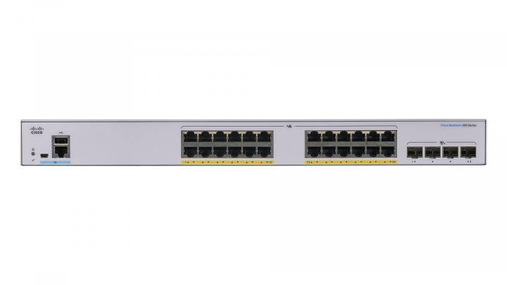 Switch Cisco CBS250-24FP-4G-EU