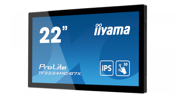 Monitor IIYAMA ProLite TF2234MC-B7X - widok frontu prawej strony
