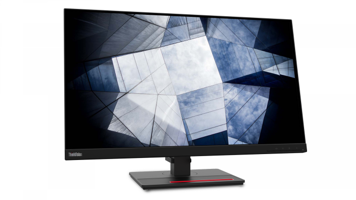 Monitor Lenovo ThinkVision T27h-2L 62B1GAT2EU - widok frontu lewej strony