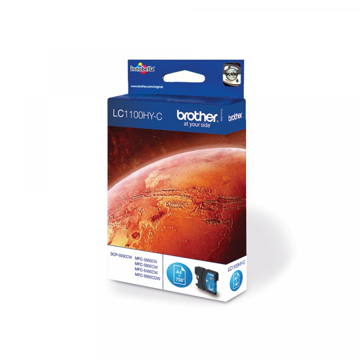 Tusz Brother LC-1100HYC błękitny