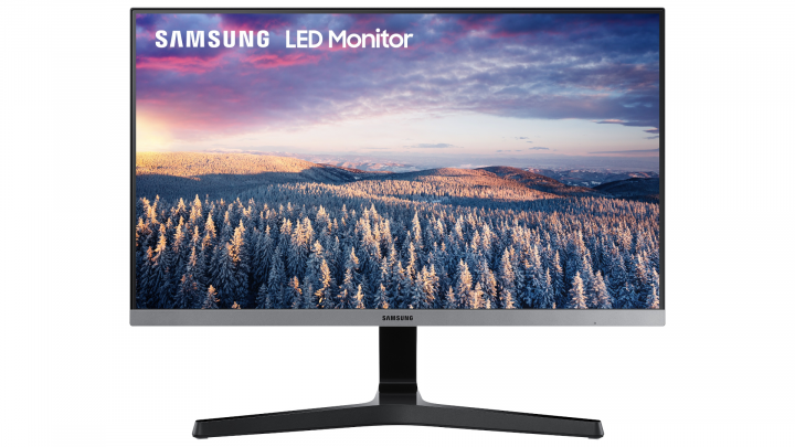 Monitor Samsung LS24R350FZUXEN - widok frontu