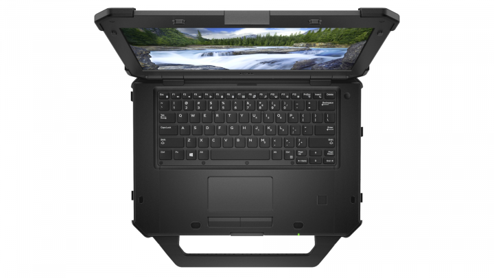 Laptop Dell Latitude Rugged 7424 - widok klawiatury