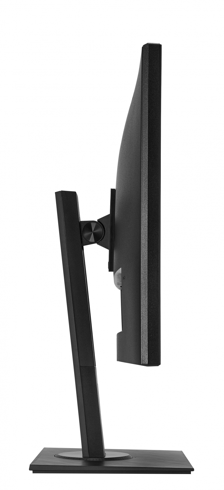 Monitor Asus VP28UQGL czarny - widok lewej strony