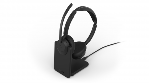 Słuchawki bezprzewodowe Jabra Evolve3 45 USB-A MS Stereo Stand - 34599-999-989